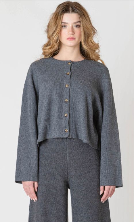 Cardigan cotelé - 2624041 DG - Room 34