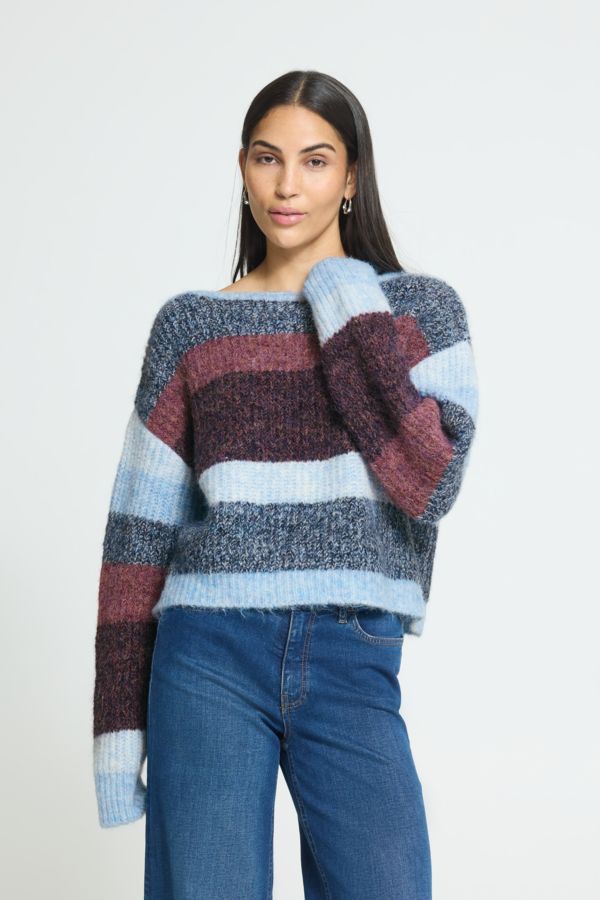 Chandail tricot couleurs - 20126856 - Ichi