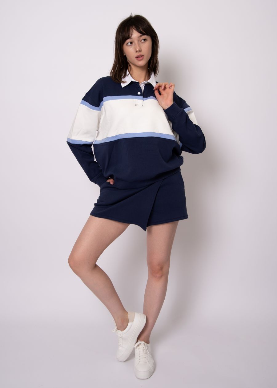 Chandail polo coton - 57T171SO - RD Style