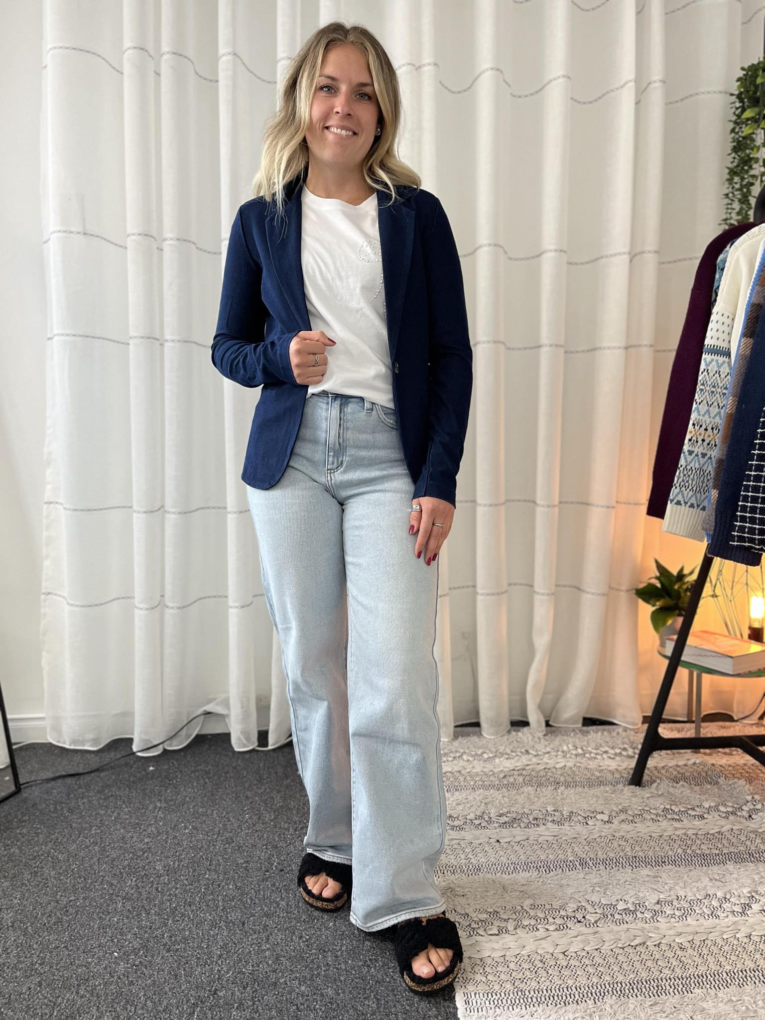 Veston kate denim souple