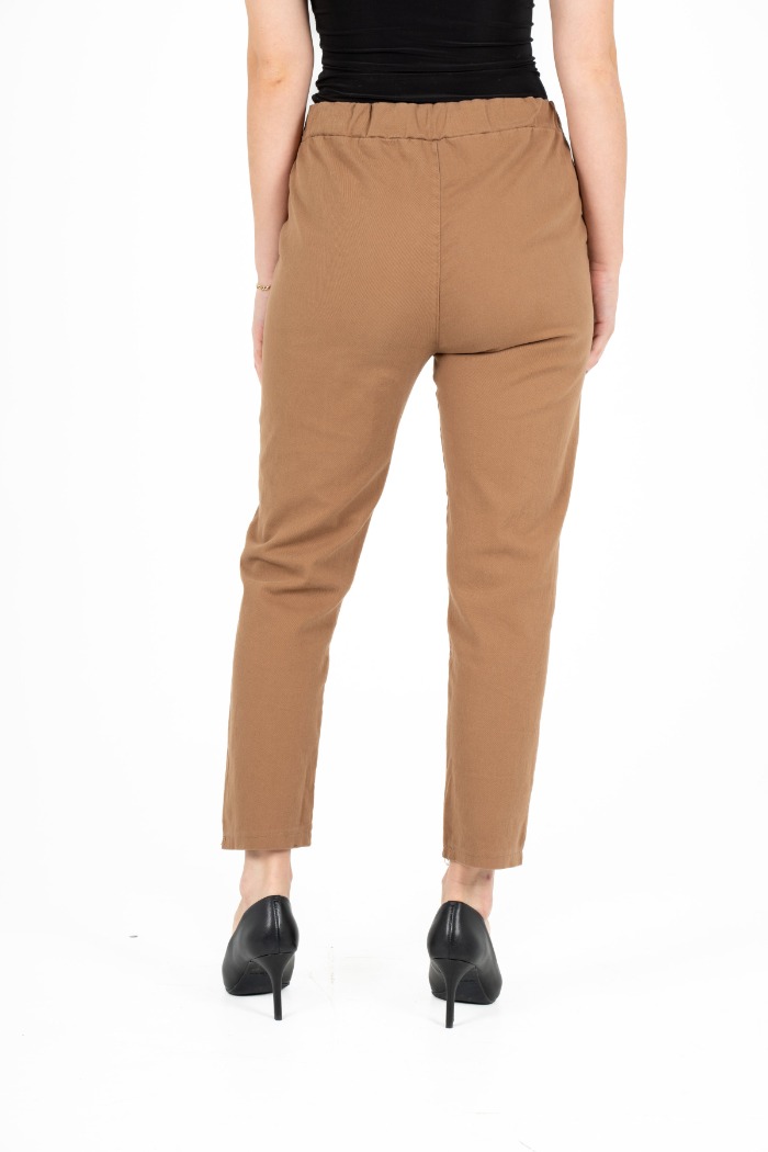 Pantalon coton droit