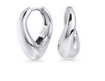 Boucle d'oreille anneau Kylie - T424E023 - Mia Bijoux