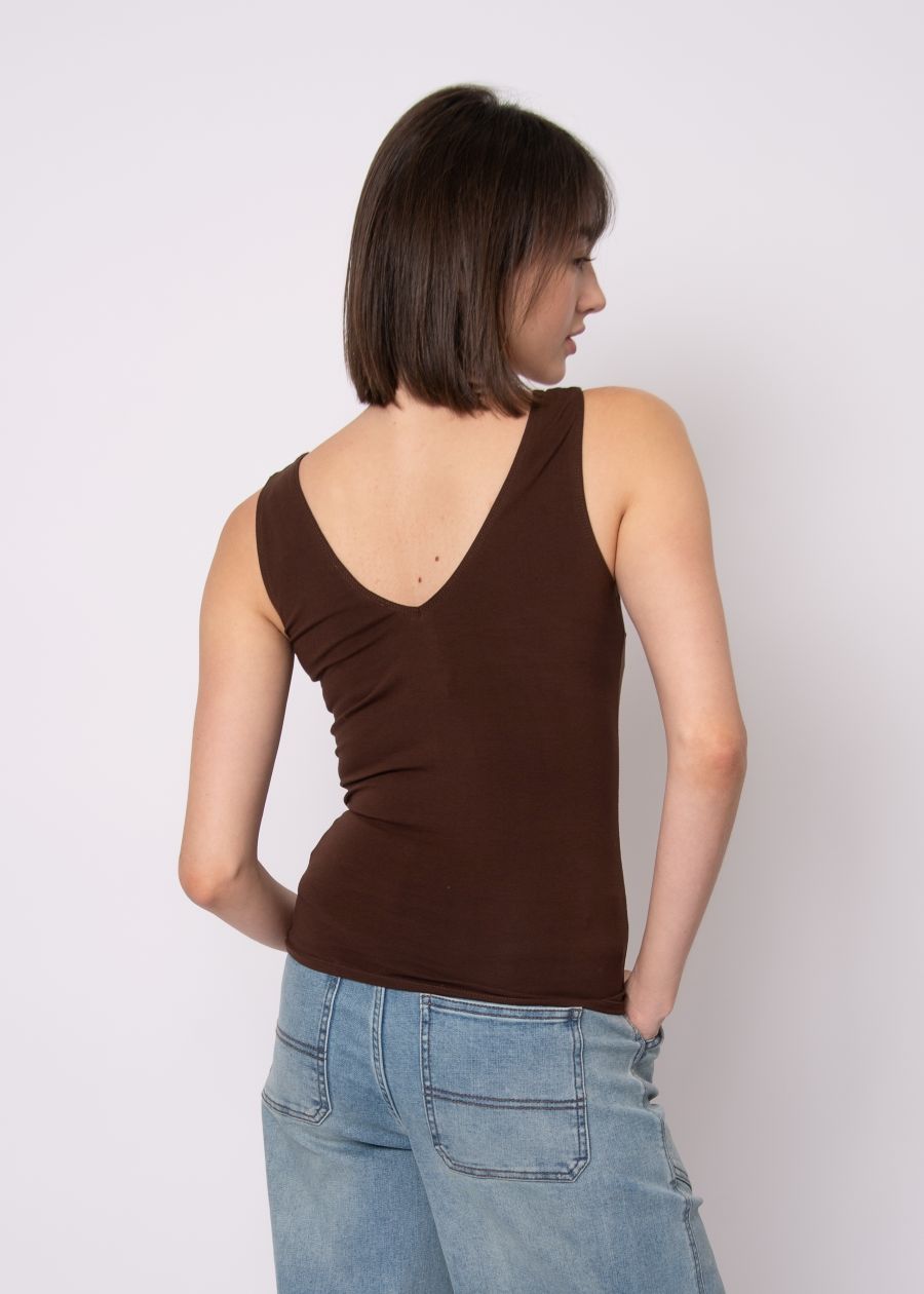 Camisole deuxième peau v neck - 57T165SO - RD Style