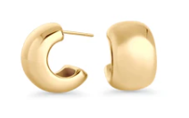 Boucle d'oreille tige Créoles Olen - T325E005 - Mia Bijoux