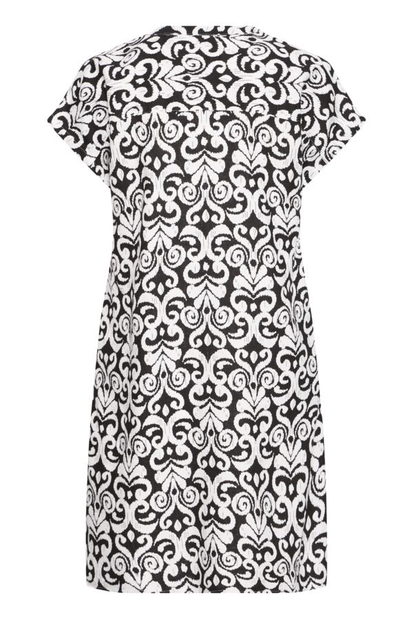 Robe motif 2 poches
