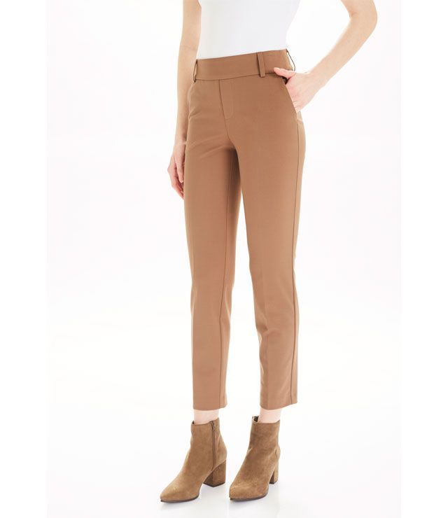 PANTALON CHIC DROIT POCHES BIAIS UNI - 26050 TM - I Love Tyler Madison