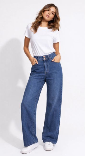 Jeans georgia jambe large - 2161702100 - Lois