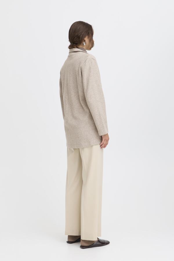 Manteau lainage mi-long