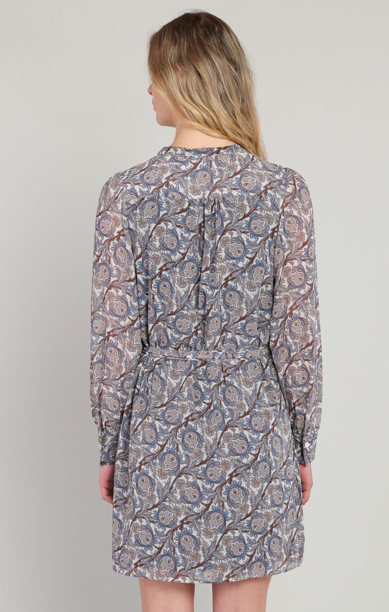 Robe doublée motif - 2822501 D - Dex