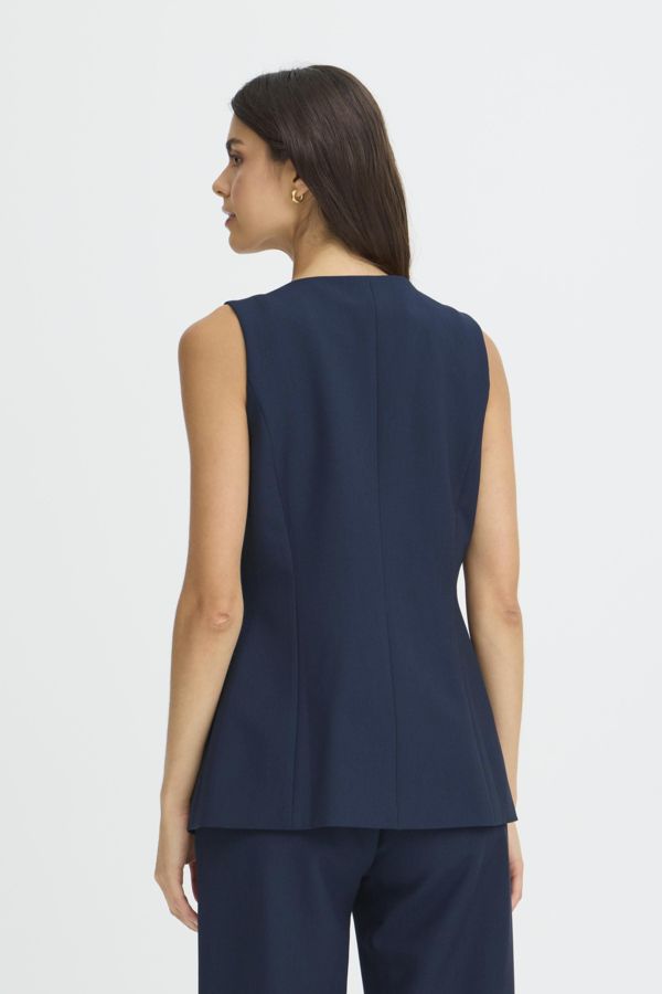 Veste sans manche chic