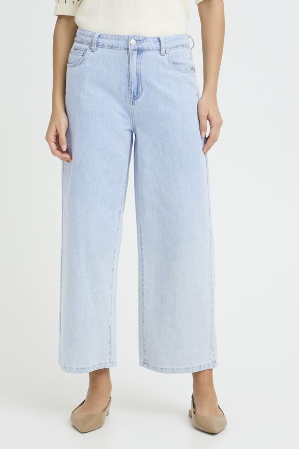 Jeans jambe large - 20617661 - Fransa