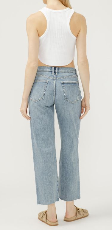 Jeans western décontracté jambe droite