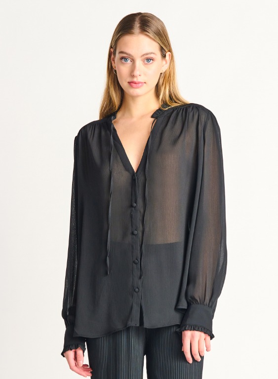 Blouse manches ballons