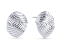 Boucle d'oreille tige Soeurs Bégin - T225E011 - Mia Bijoux