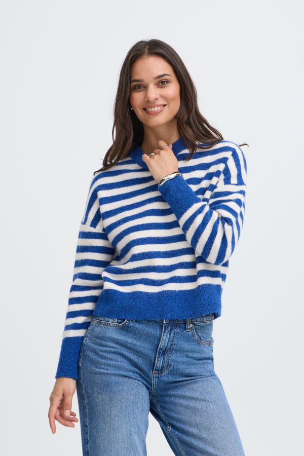 Chandail tricot col rond - 20819591 - B.Young