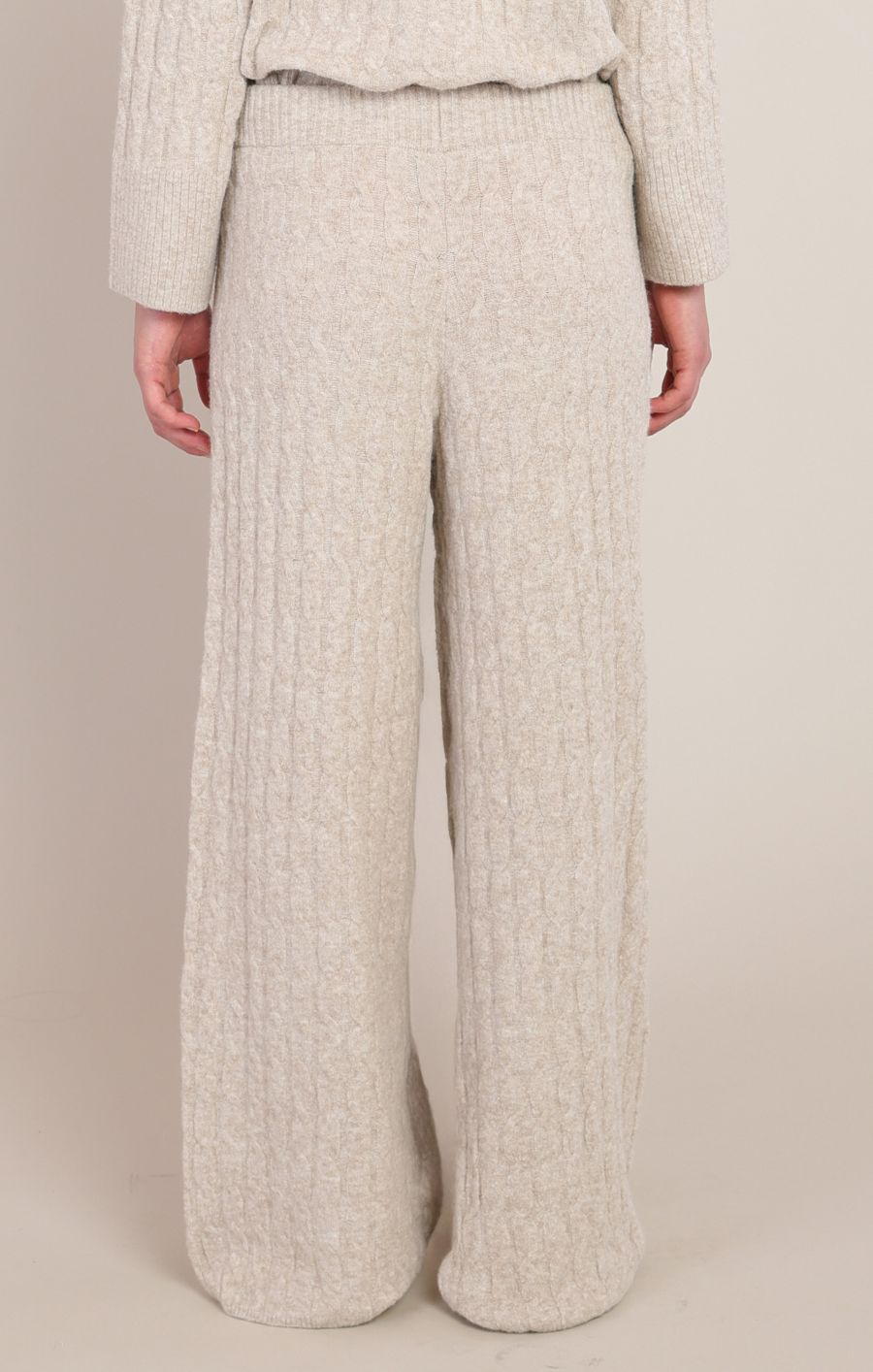 Pantalon tricot torsadé - 2827753 DG - Room 34