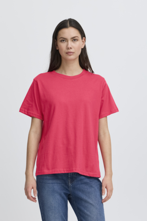 T-shirt classique col rond - 20119365 - Ichi