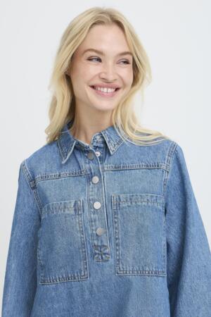 Robe jeans - 20818564 - B.Young