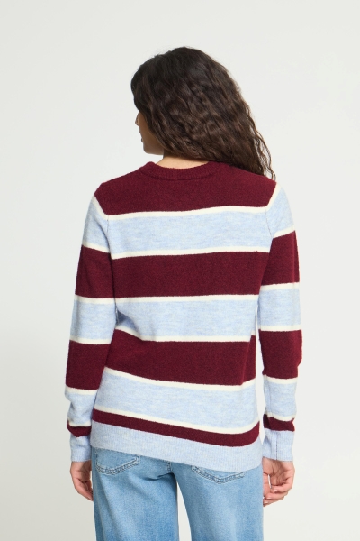 Chandail tricot ligné