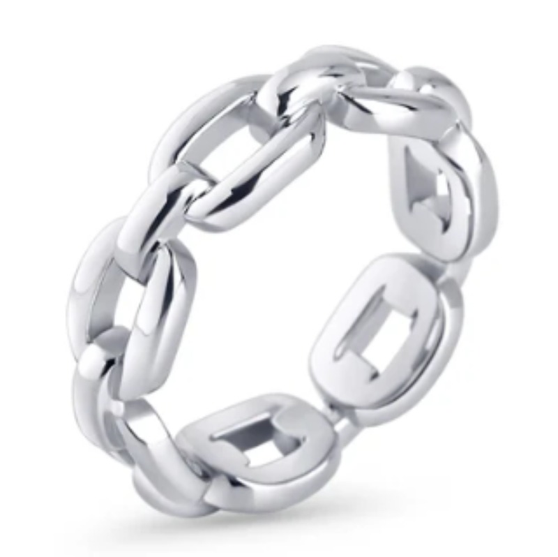 Bague Taylor effet chaine 