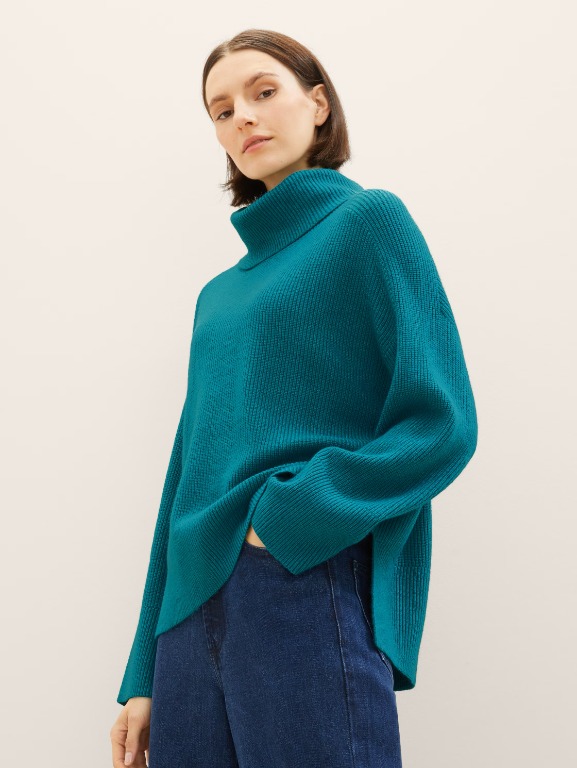 Chandail tricot col roulé