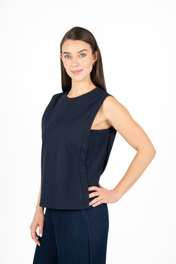 Camisole droite structurée - 15-6912V - M Italy