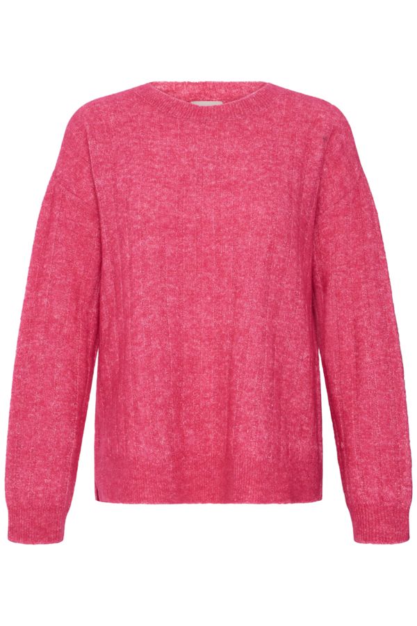 Chandail tricot lignes ton sur ton - 20618291 - Fransa
