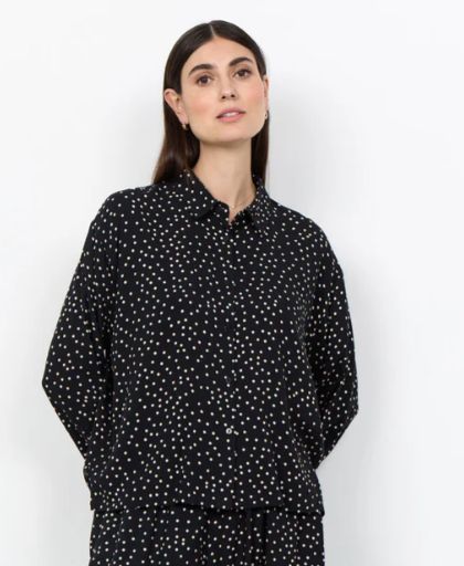 Blouse manche longue pois - 41871 - Soya Concept