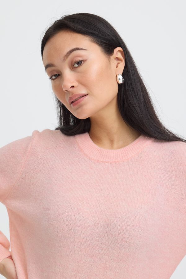 Chandail tricot col rond