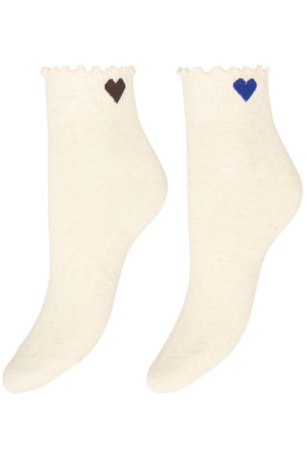 2 Chaussettes coeur - 20618176 - Fransa
