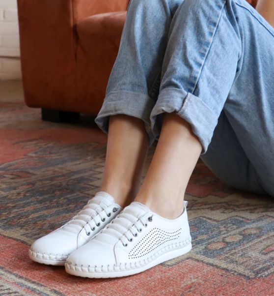 Chaussure souple en cuir - Leora-01 - Taxi