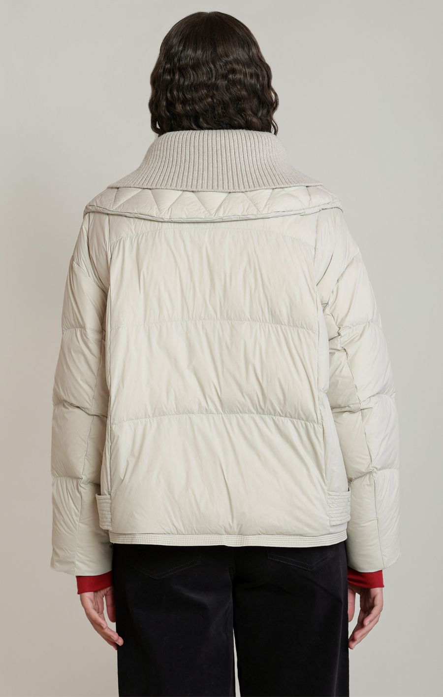 Manteau court puffy