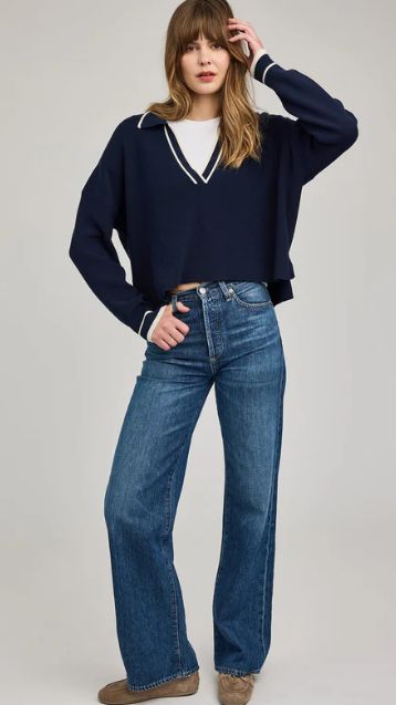 Chandail style polo - GF2601-3162 - Gentle Fawn