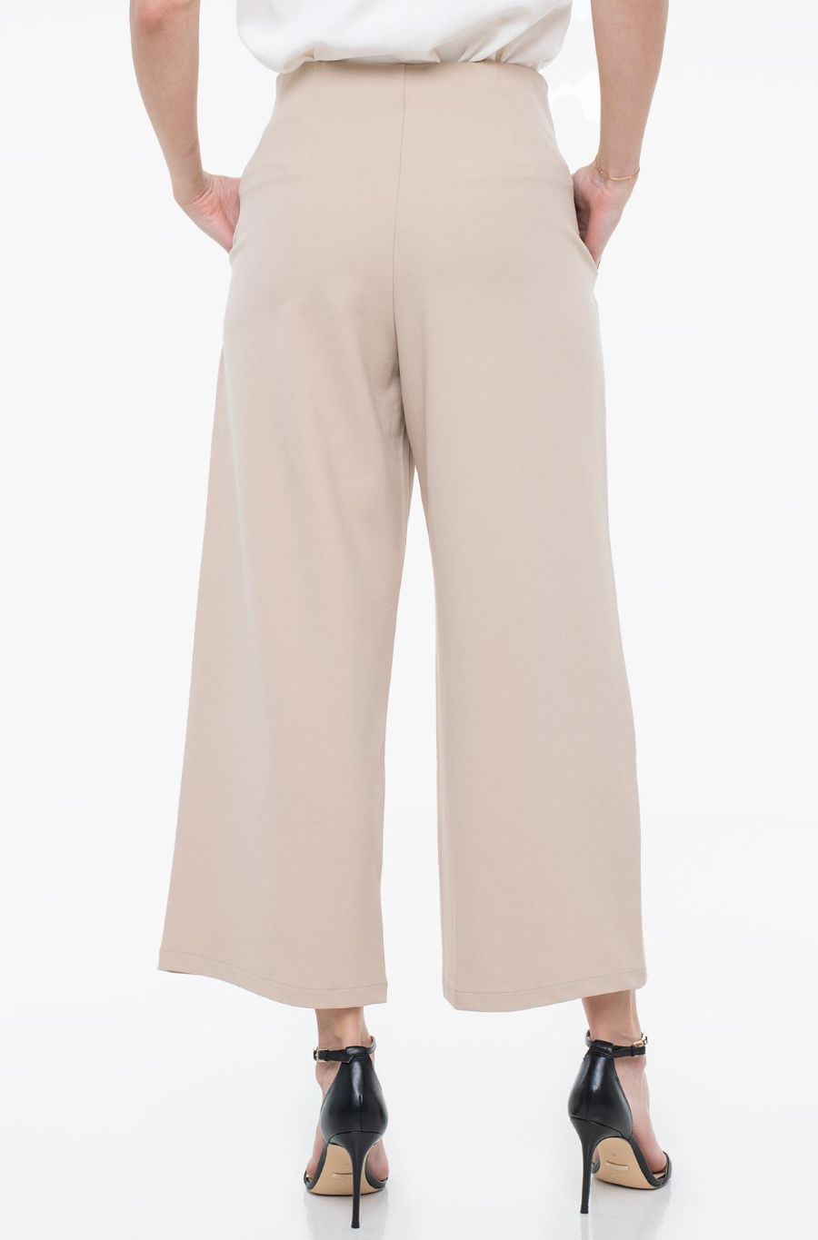 Pantalon pull on jambe large - 1042304 - Tom Tailor