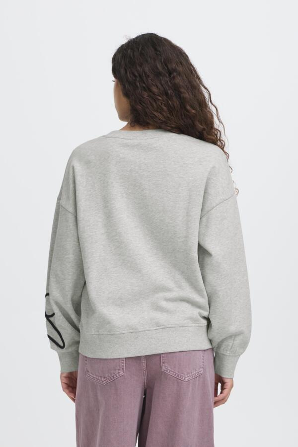 Chandail coton ouaté motif