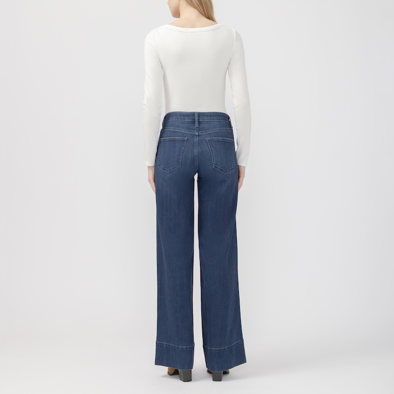 Jeans suki à jambes larges