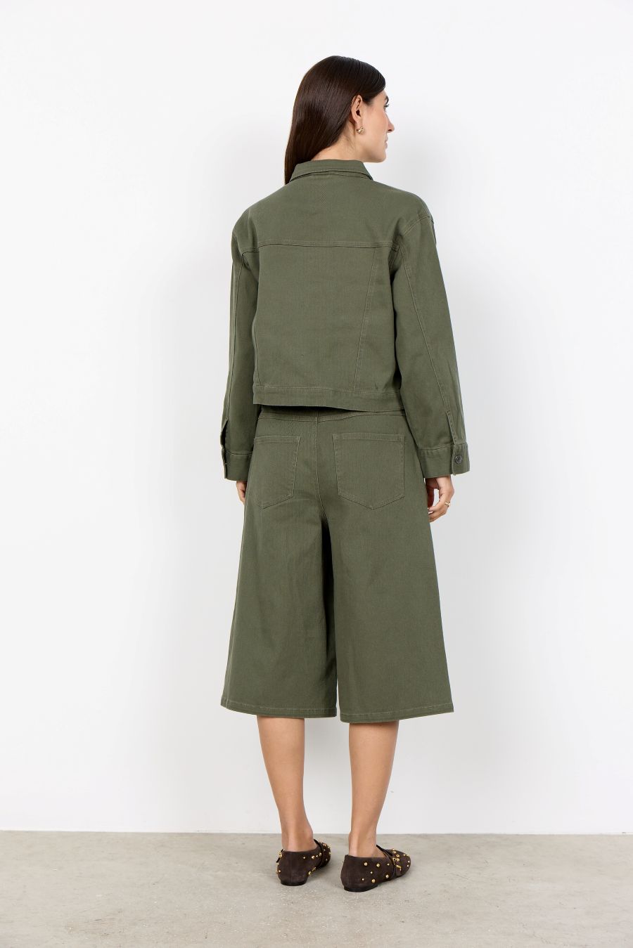 Veston jeans oversized
