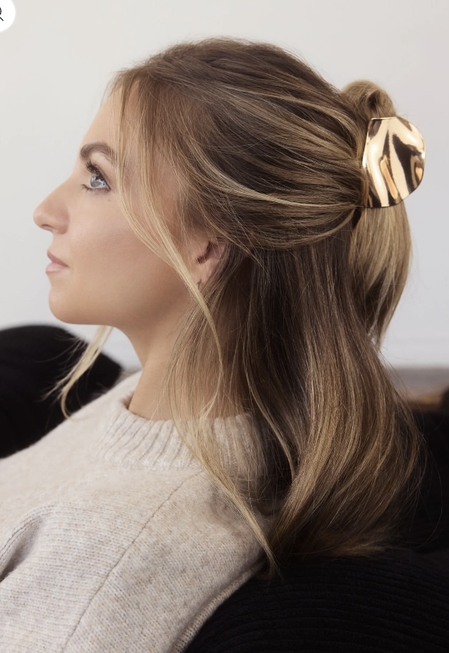 Pince à cheveux en métallique Ludi - PCML-A25 - Gibou