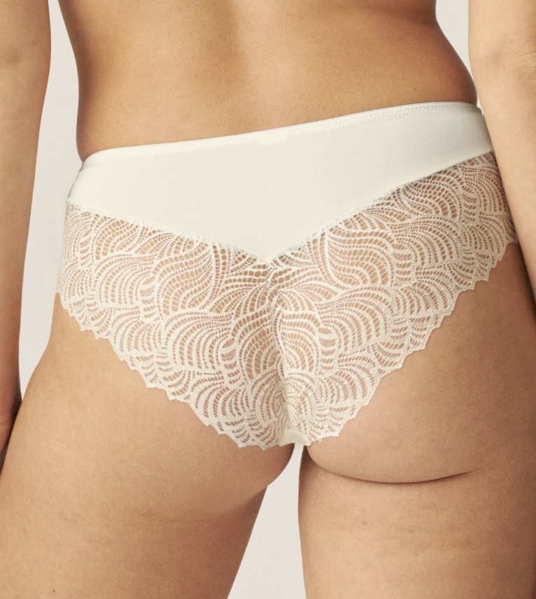 Culotte noire à détails en dentelle - 4674 - Naturana