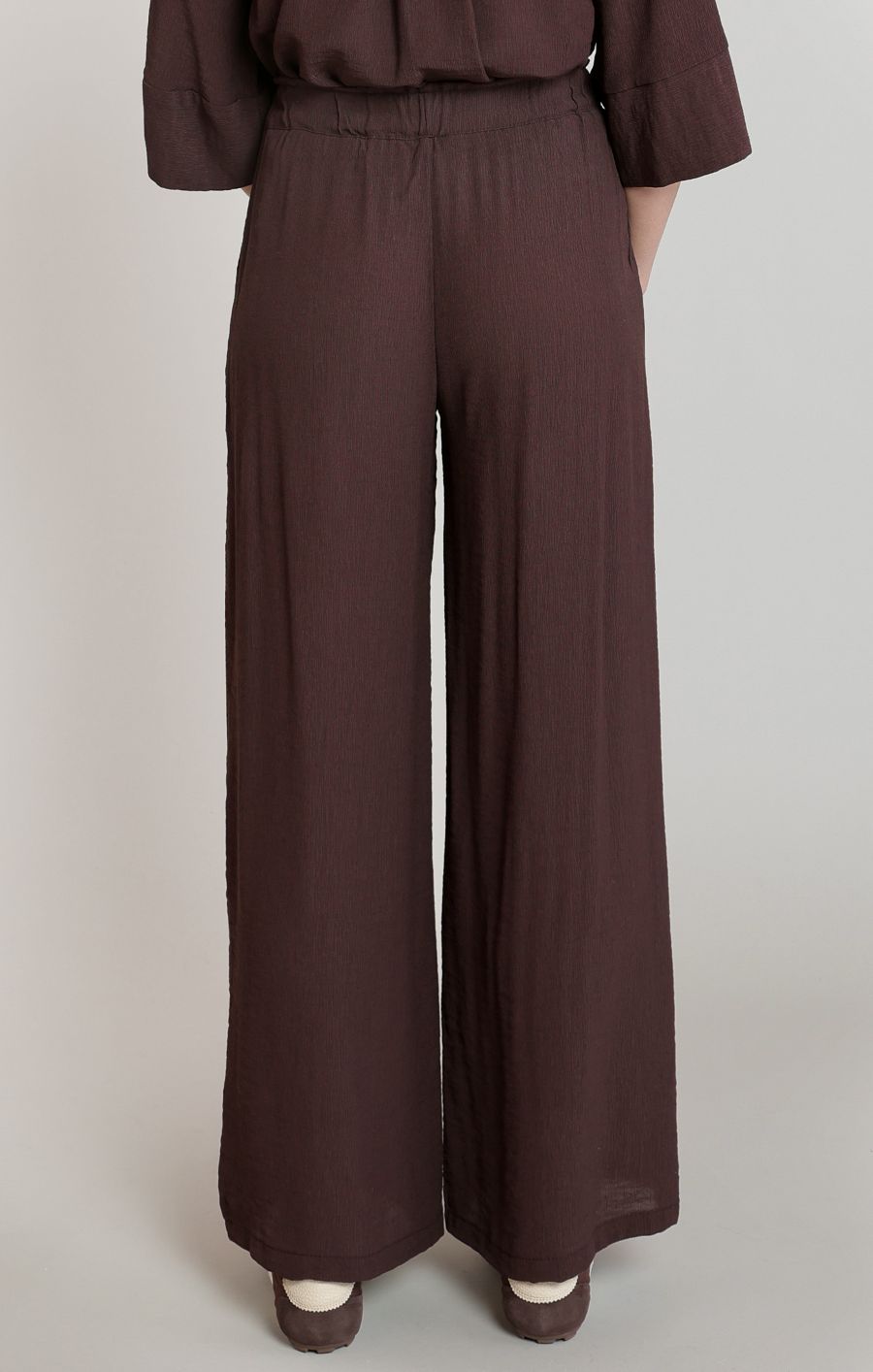 Pantalon taille élastique léger