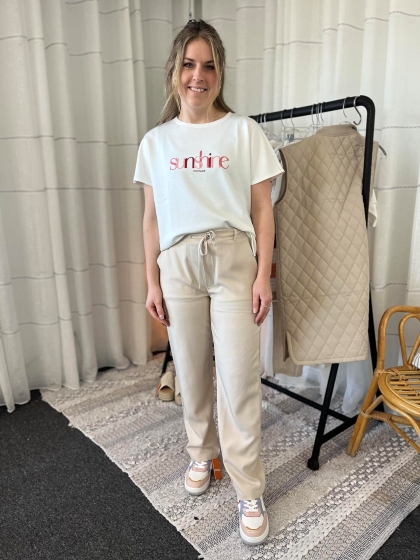 Pantalon taille élastique ajustable