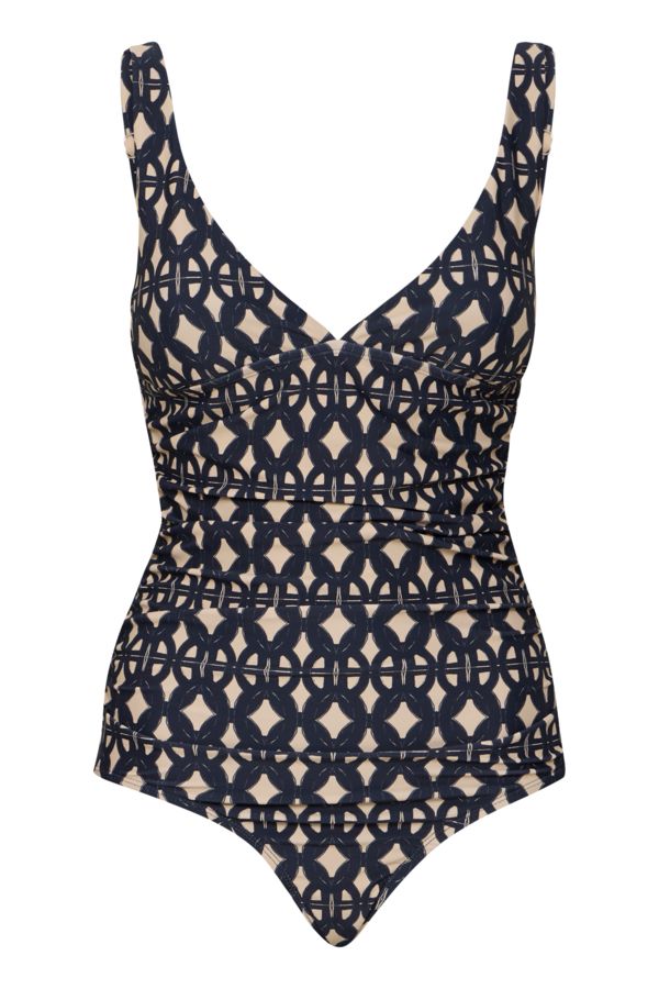 Maillot de bain une pièce motif - 20123094 - Ichi