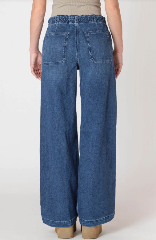 Jeans jambes larges