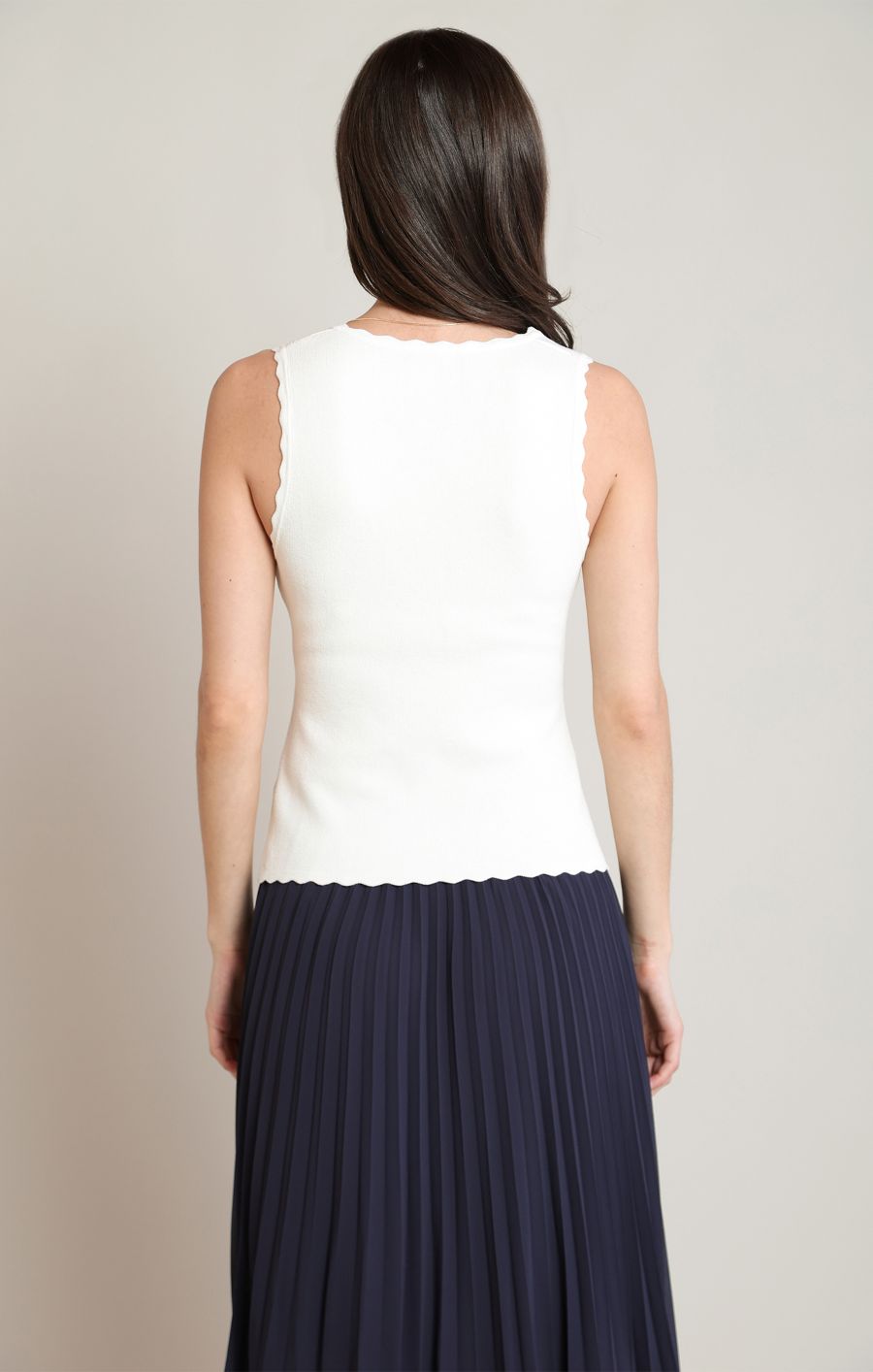 Camisole tricot détail - 2827004 T - Black Tape