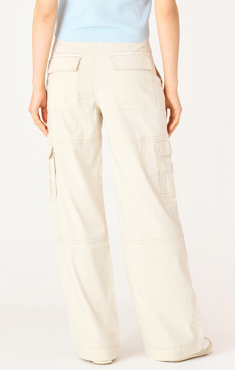 Pantalon cargo léger taille ajustable