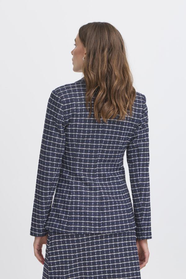 Veston Kate motif carreaux