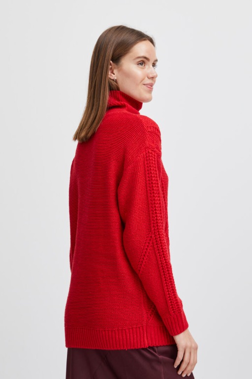 Chandail tricot col roulé