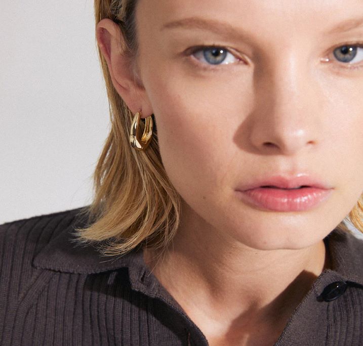 Boucles d'oreilles ovales