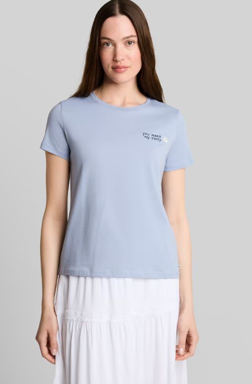 T-shirt avec petite broderie