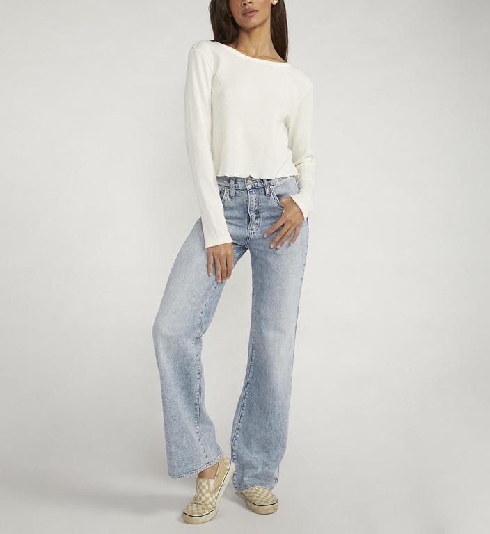 Jeans Highly desirable taille haute 
